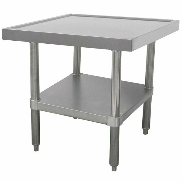 Advance Tabco MT-SS-303 30in x 36in Stainless Steel Mixer Table with Undershelf 109MTSS303